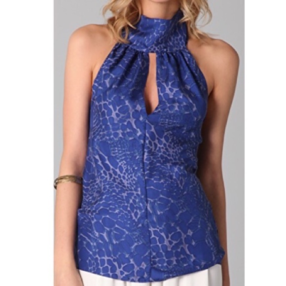 Rachel Zoe NEW Silk Maxi Set Top + Skirt Cheetah - Picture 2 of 5